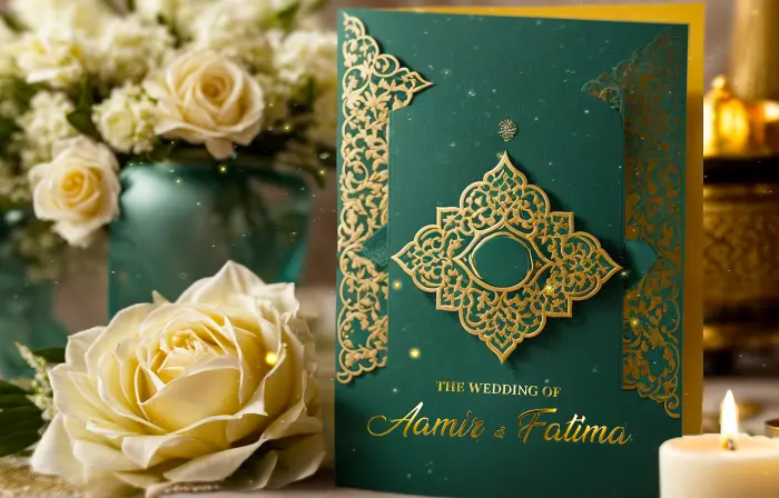 Top Creative 3D Muslim Wedding Invitation Slideshow